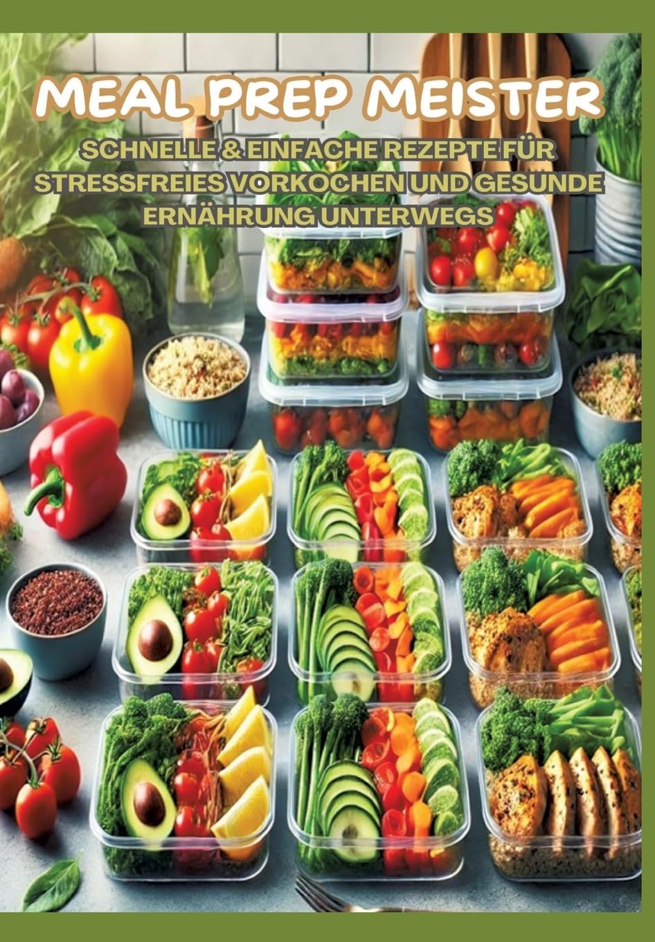 MEAL PREP MEISTER: Stressfrei vorkochen: Schnelle & einfache Rezepte für gesunde Ernährung im Alltag, Büro und unterwegs