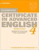 Cambridge Certificate in Advanced English 4: Examination Papers from the University of Cambridge Local Examinations Syndicate (Cae Practice Tests)