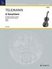 6 Sonatinen: Neuausgabe/Urtext. Violine und Basso continuo. (Edition Schott)