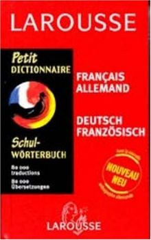 Petit dictionnaire français-allemand, allemand-français