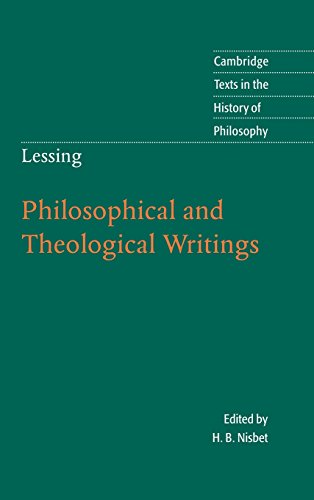Lessing: Philosophical and Theological Writings (Cambridge Texts in the History of Philosophy)