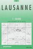 Swisstopo Lausanne 1 : 50 000: Aubonne - Thonon-les-Bains - Lavaux