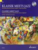 Klassik meets Jazz: 20 berühmte klassische Themen, Original + jazzige Bearbeitung. Vol. 1. Klavier