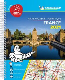 France 2021 : atlas routier et touristique : plastifié