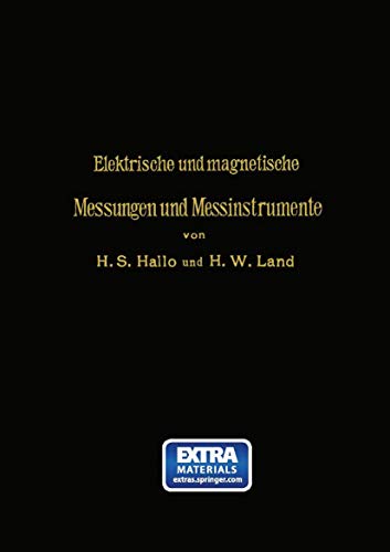 Elektrische und magnetische Messungen und Messinstrumente: Mit online files/update