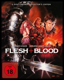 Flesh + Blood (Mediabook, 2 DVDs + Blu-ray) [Limited Collector's Edition]