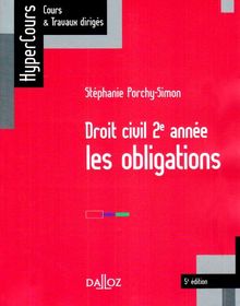 Droit civil 2e année : les obligations