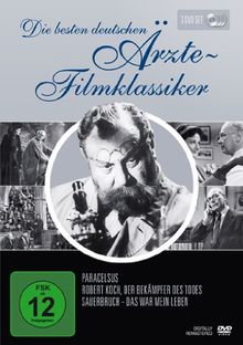 Die besten deutschen Ärzte-Filmklassiker (Paracelsus / Robert Koch, Der Bekämpfer des Todes / Sauerbruch - Das war mein Leben) [3 DVDs]