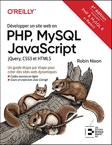 Développer un site web en PHP, MySQL JavaScript jQuery, CSS3 et HTML5 ...