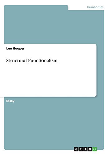 Structural Functionalism