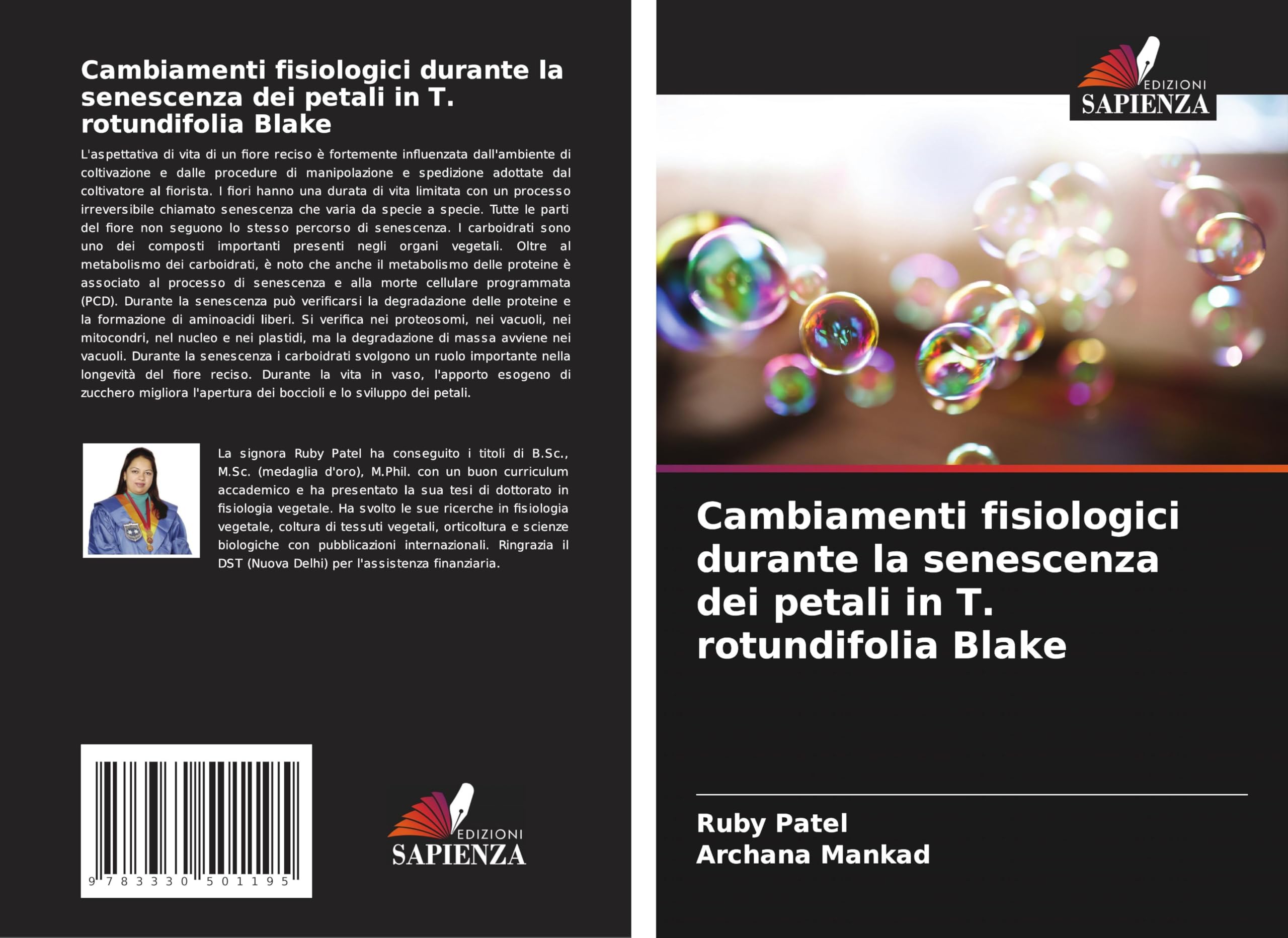 Cambiamenti fisiologici durante la senescenza dei petali in T. rotundifolia Blake