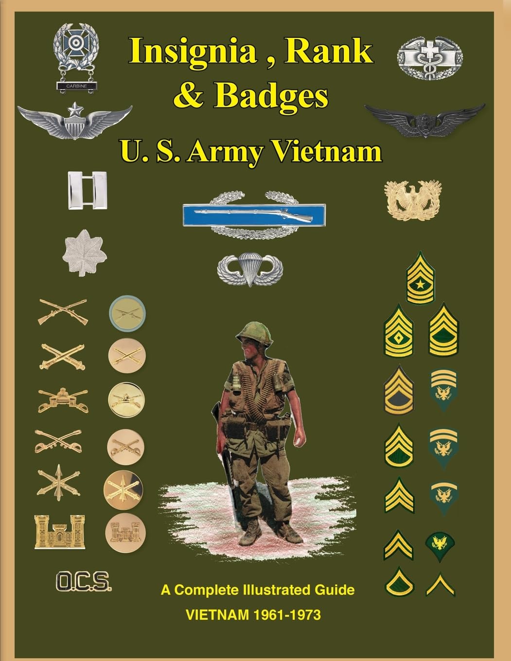 Foster, Col. Frank C. United States Army Vietnam Insignia, Rank And Badges