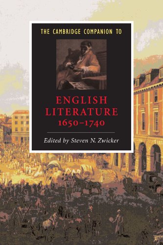 The Cambridge Companion to English Literature, 1650-1740 (Cambridge Companions to Literature)