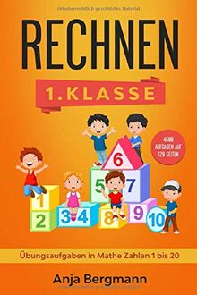 Rechnen 1.Klasse: Übungsaufgaben in Mathe Zahlen 1-20