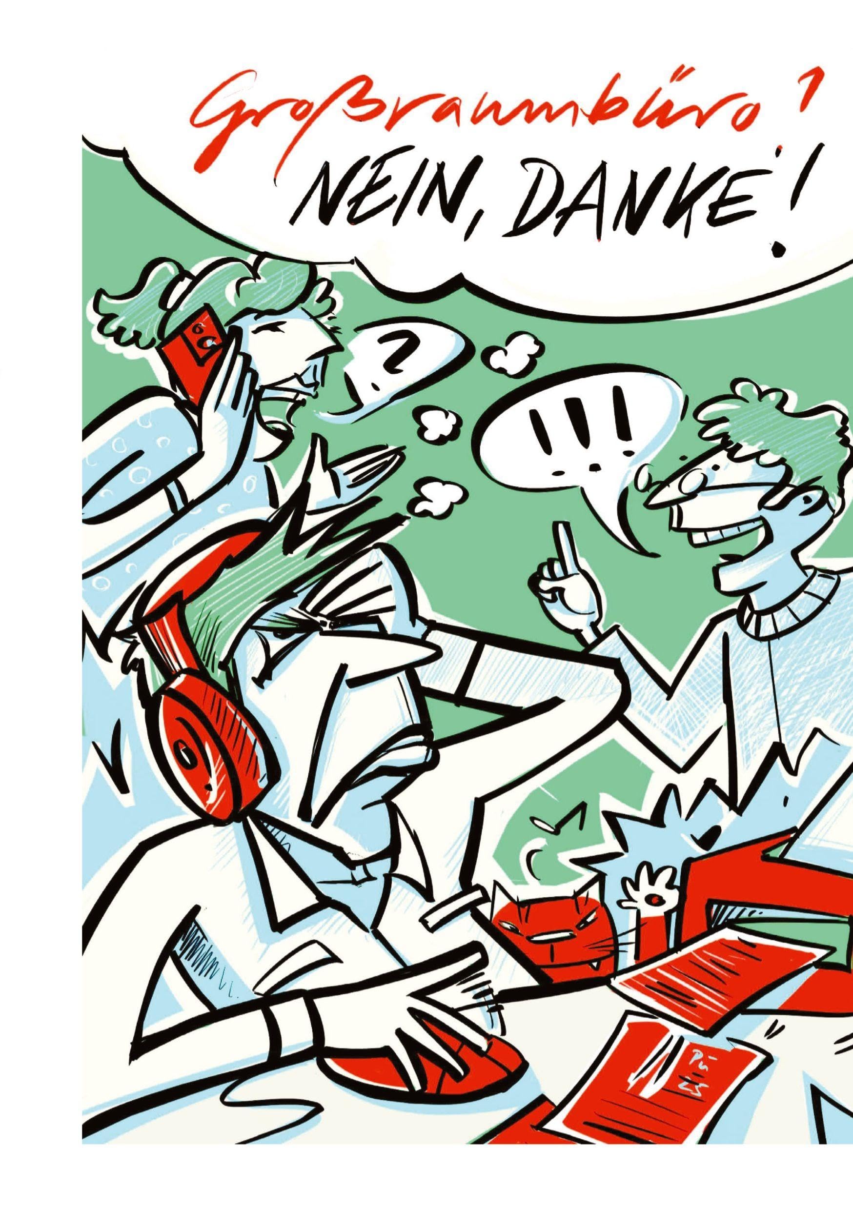 Großraumbüro? Nein danke!: DE