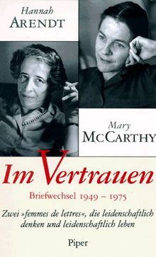 Im Vertrauen: Briefwechsel 1949 - 1975