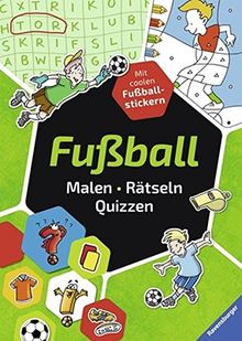 Fußball. Malen - Rätseln - Quizzen