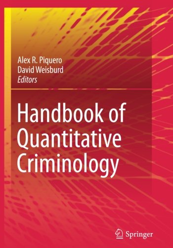 Handbook of Quantitative Criminology
