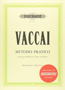 Metodo pratico di Canto Italiano: für Gesang und Klavier - Ausgabe für hohe Stimme