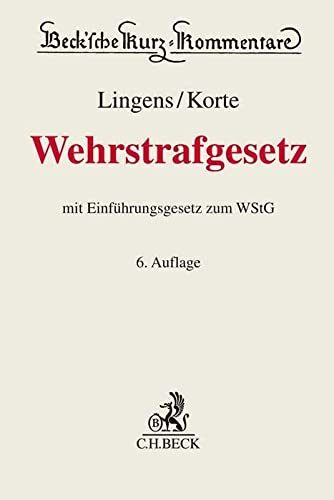 Wehrstrafgesetz (Beck'sche Kurz-Kommentare)