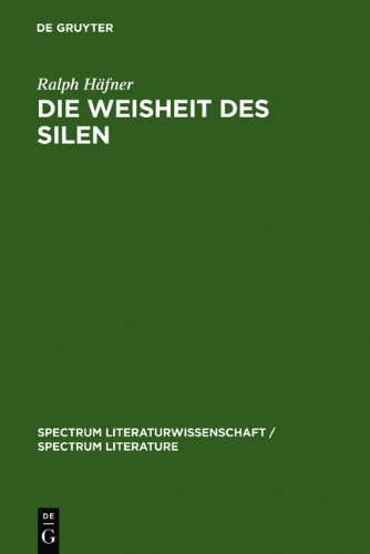 Die Weisheit des Silen. Heinrich Heine und die Kritik des Lebens: Heinrich Heine Und Die Kritik Des Lebens (Spectrum Literaturwissenschaft / Spectrum Literature)