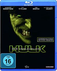 Der unglaubliche Hulk (ungeschnittene US-Kinoversion)  [Blu-ray] von Louis Leterrier | DVD | Zustand sehr gut