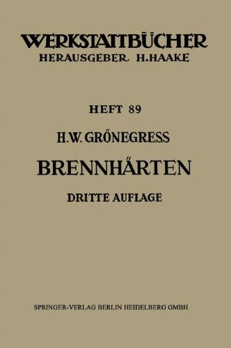 Brennhärten (Werkstattbücher)