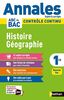 Annales ABC du BAC 2021 - Histoire-Géographie 1re - Corrigé (9) (Annales ABC BAC C.Continu, Band 9)