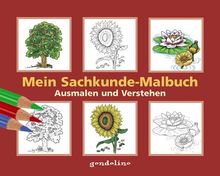 Mein Sachkunde-Malbuch (rot): Ausmalen und Verstehen