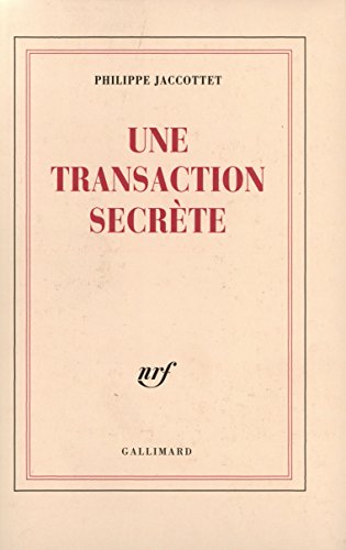 Une Transaction Secrète (blanche)