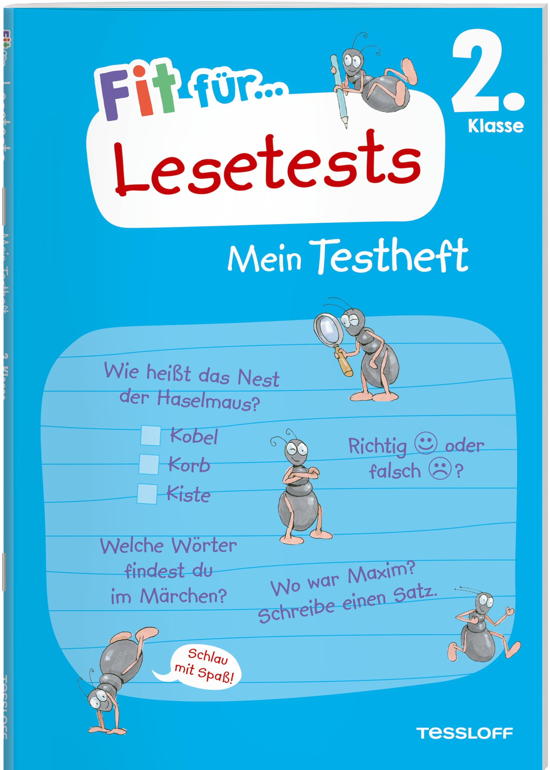 Fit für Lesetests 2. Klasse. Mein Testheft: Texte sicher verstehen und Lesetests erfolgreich meistern (Fit für die Schule Mein Testheft)