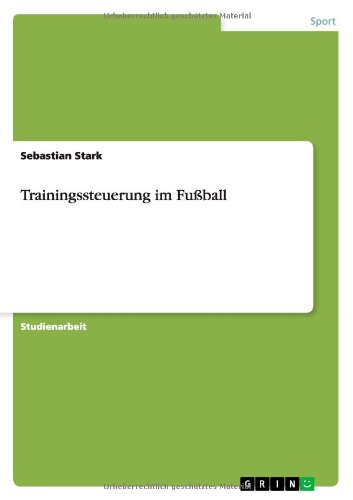 Trainingssteuerung im Fußball