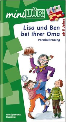 miniLÜK: Lisa und Ben bei Ihrer Oma: Vorschultraining für Kinder ab 5 Jahren