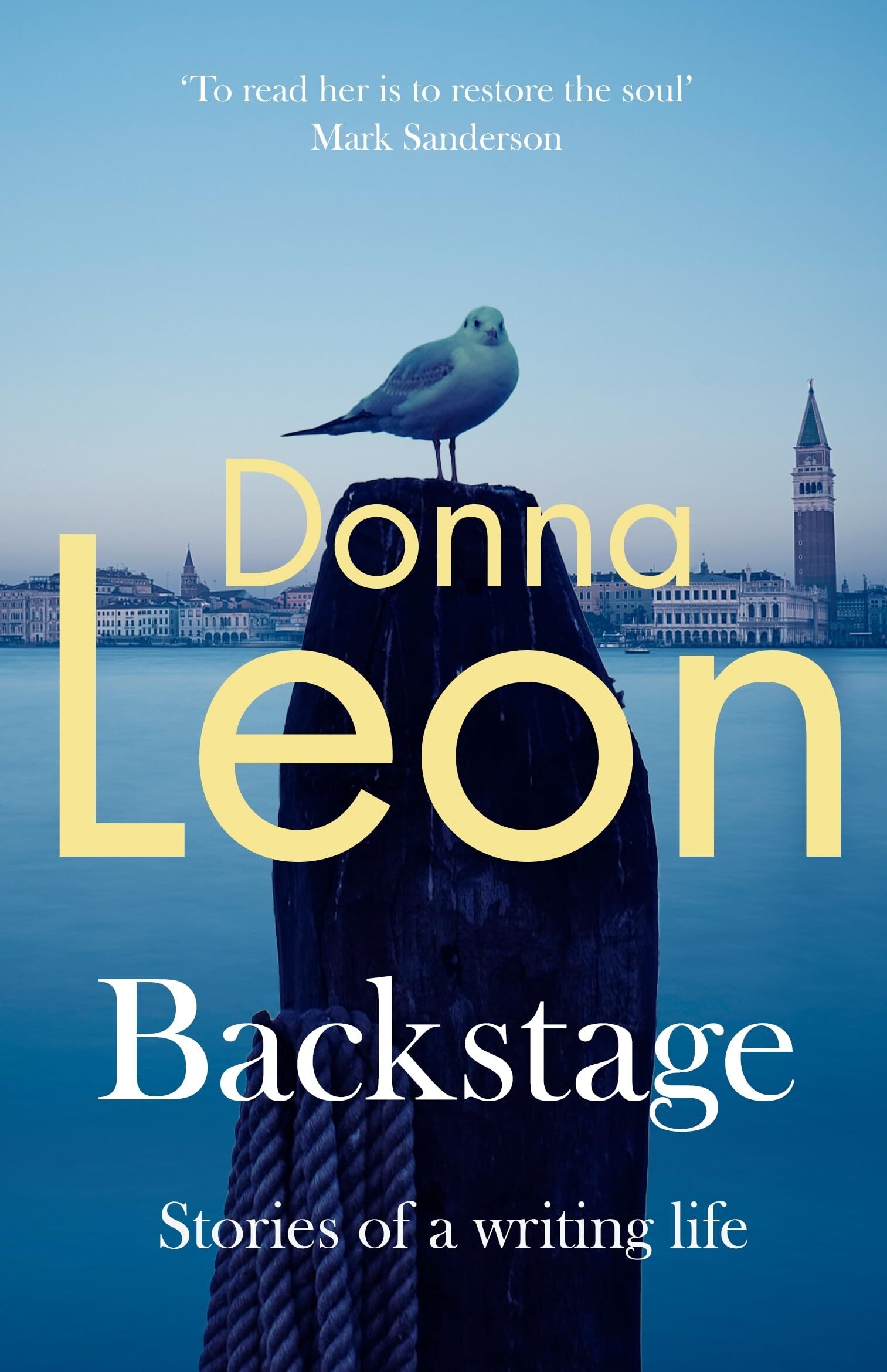 Donna Leon Backstage