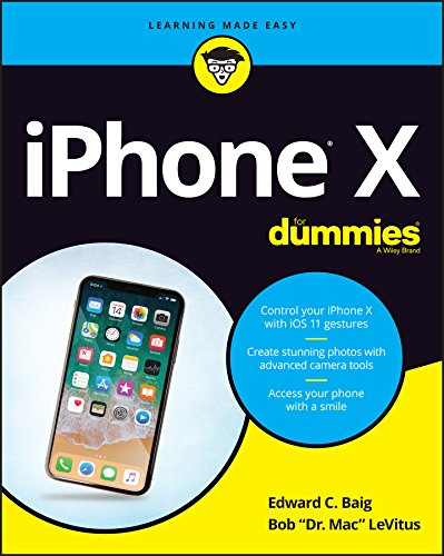 Baig, Edward C. IPhone X For Dummies (For Dummies (Computer/Tech))