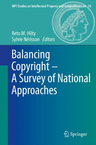 Balancing Copyright - A Survey of National Approaches (MPI Studies on Intellectual Property and Competition Law)