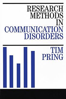 Research Methods in Communication Disorders