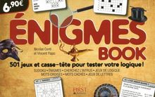 Enigmes book : 501 jeux et casse-tête pour tester votre perspicacité !
