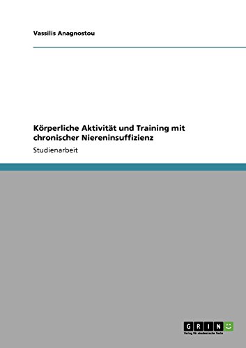 Körperliche Aktivität und Training mit chronischer Niereninsuffizienz