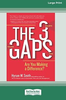 The 3 Gaps: Are You Making a Difference? [16 Pt Large Print Edition]