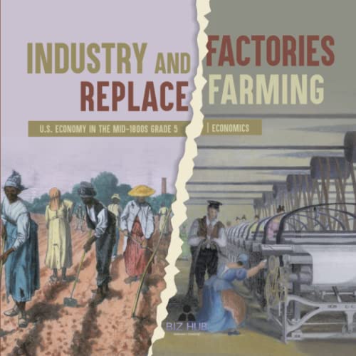 Industry and Factories Replace Farming | U.S. Economy in the mid-1800s Grade 5 | Economics