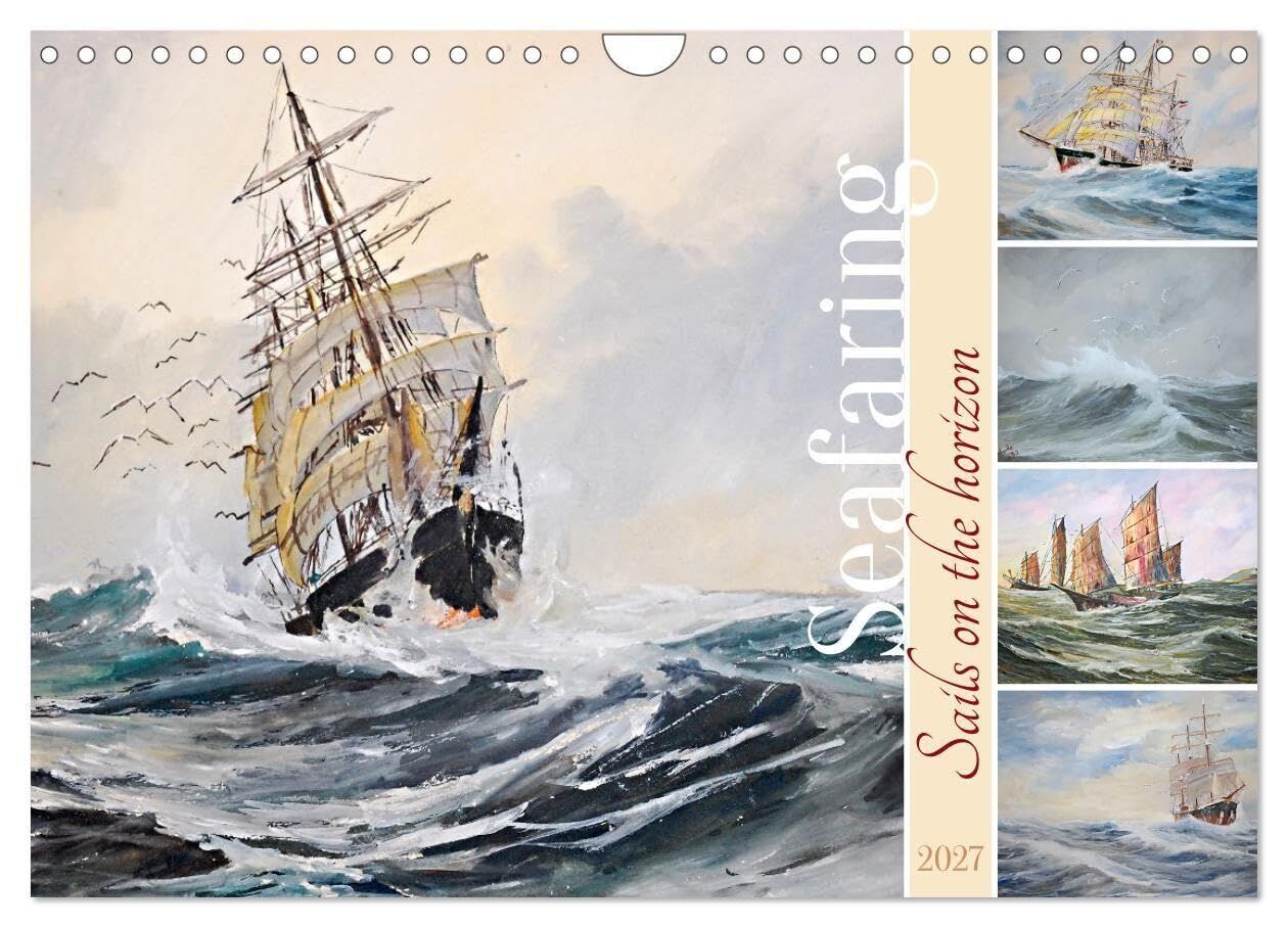 Sails on the Horizon (Wall Calendar 2027 DIN A4 landscape), CALVENDO 12 Month Wall Calendar