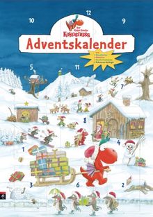 Der kleine Drache Kokosnuss Adventskalender: Weihnachtsdorf
