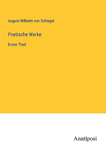 Poetische Werke: Erster Theil