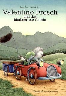 Valentino Frosch und das himbeerrote Cabrio