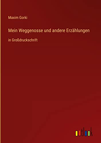 Mein Weggenosse und andere Erzählungen: in Großdruckschrift