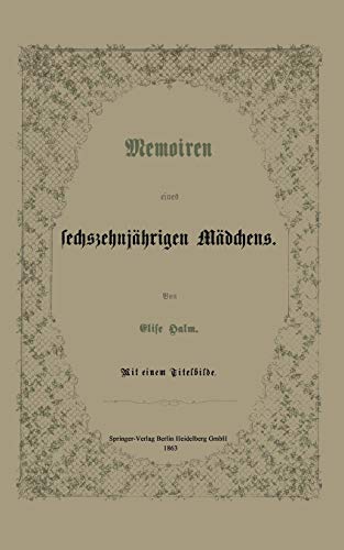 Memoiren eines sechszehnjährigen Mädchens