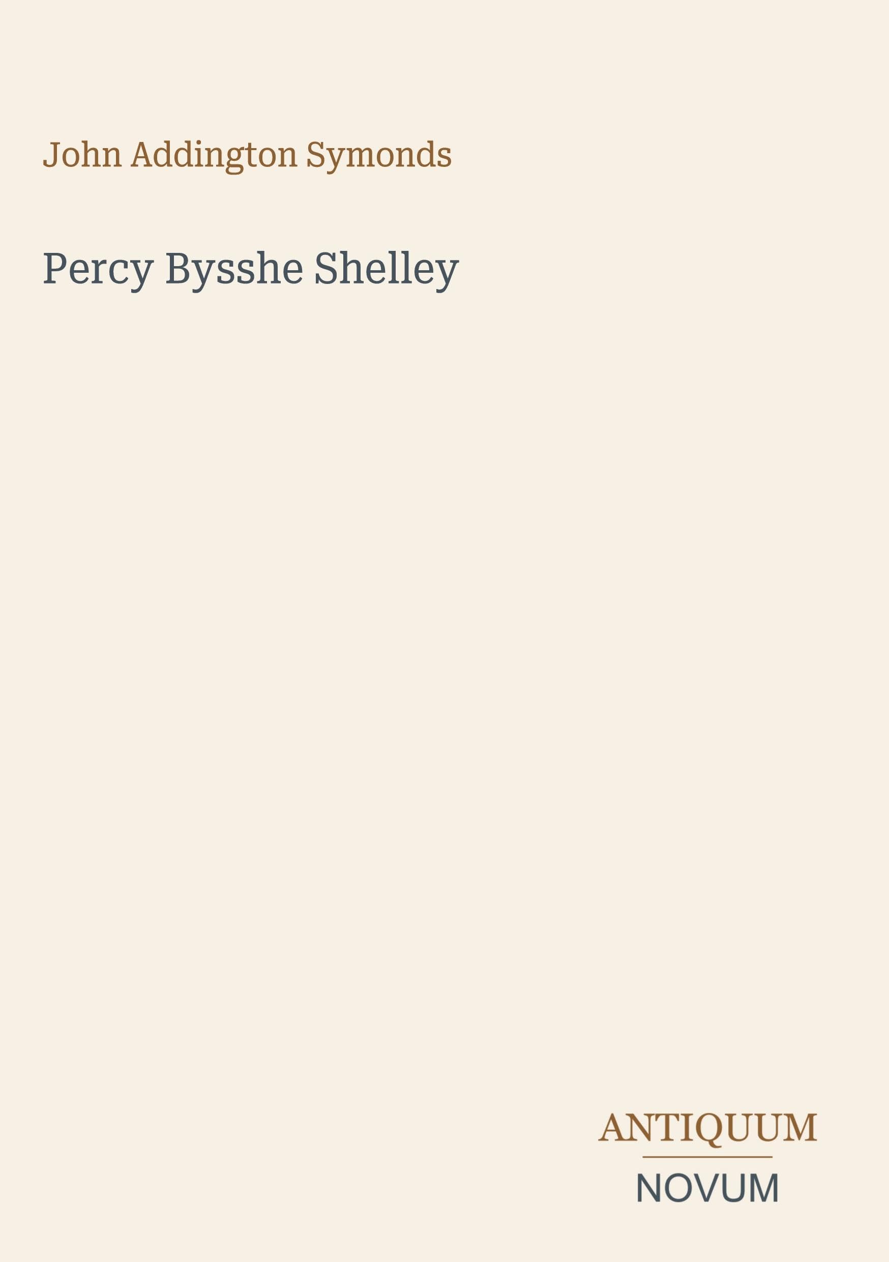 Percy Bysshe Shelley