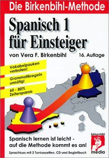 Spanisch für Einsteiger, 3 Cassetten, 1 CD-Audio u. Begleitbuch