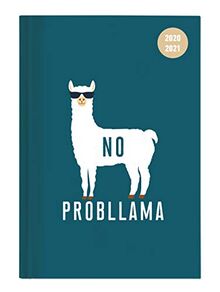 Collegetimer Llama 2020/2021 - Schüler-Kalender A6 (10x15 cm) - Lama - Weekly - 224 Seiten - Terminplaner - Alpha Edition (Collegetimer A6 Weekly)